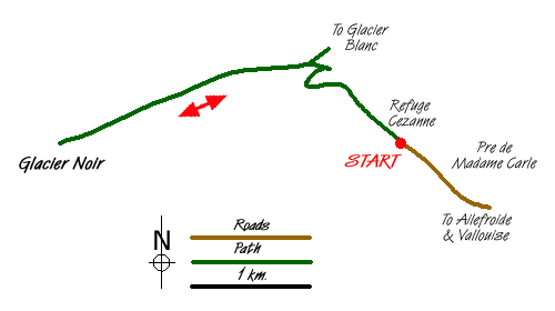 Walk 6013 Route Map