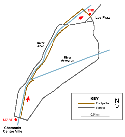 Walk 6022 Route Map