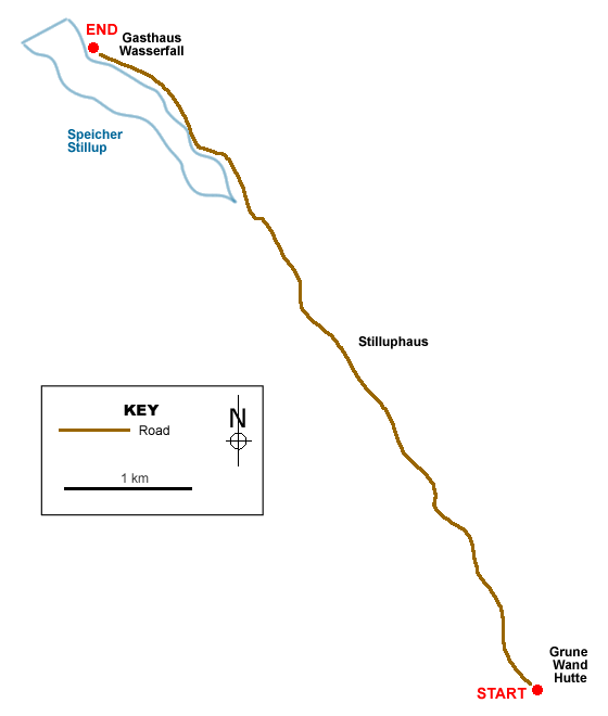 Walk 6033 Route Map