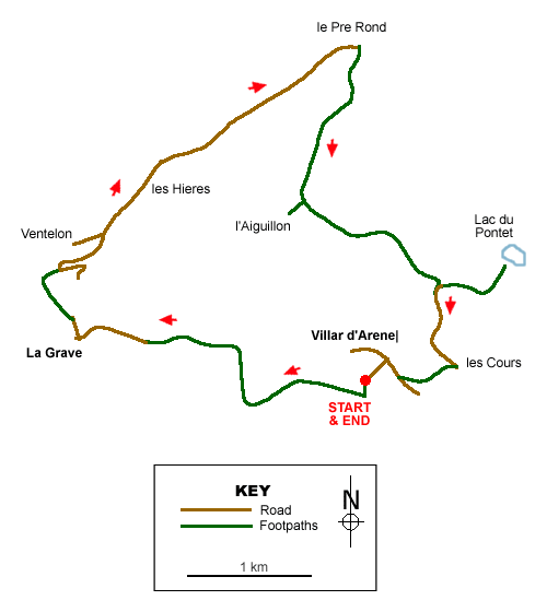 Walk 6041 Route Map