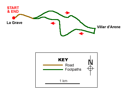 Walk 6042 Route Map