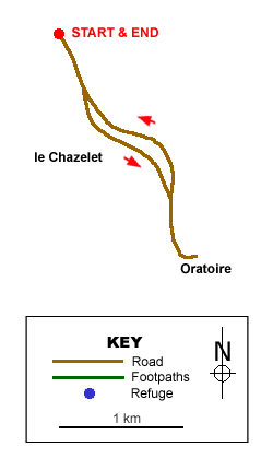 Walk 6043 Route Map