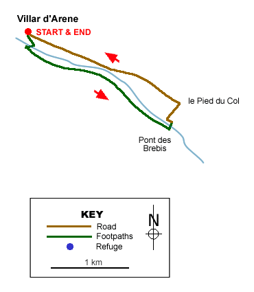 Walk 6044 Route Map
