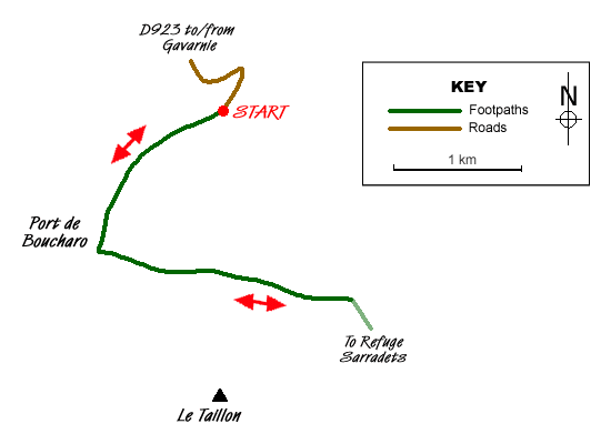 Walk 6047 Route Map