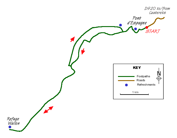 Walk 6050 Route Map