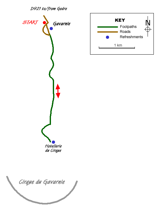 Walk 6052 Route Map