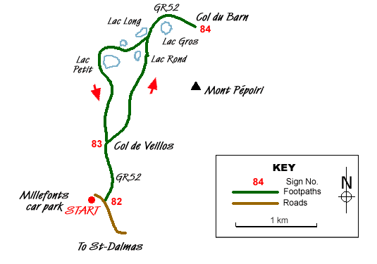 Walk 6053 Route Map
