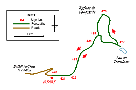 Walk 6056 Route Map