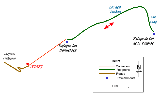 Walk 6070 Route Map