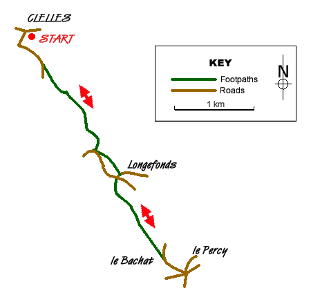 Walk 6079 Route Map