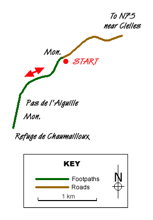Walk 6085 Route Map