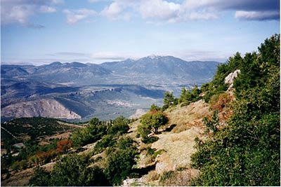 Views to the north of Itea