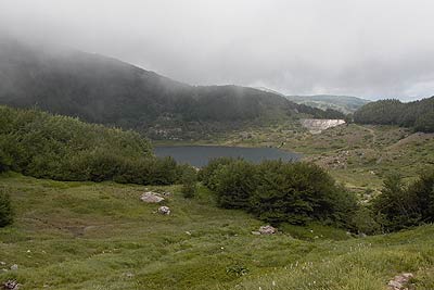 Looking Back over Lago Verde