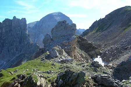 The start of the Gstreinjoch