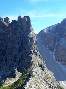The crest of the Gstreinjoch