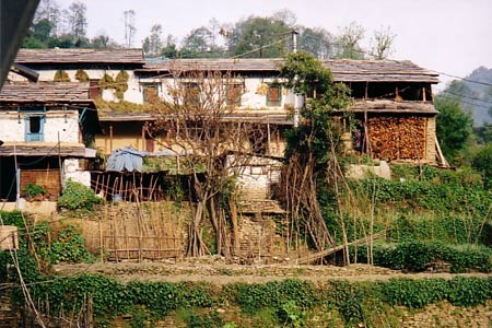 Ghandruk houses