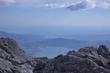 Lake Vi&ntilde;uela from El Pico de Vilo