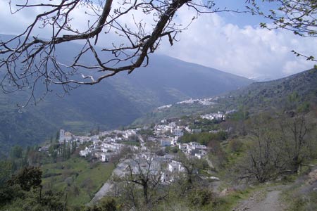 the villages of Bubion and Capileira in the Alpujarras