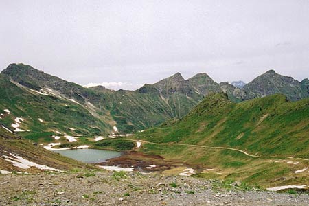 Lac Vert from Portes d'Hiver