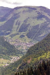 Chatel from Tête des Lindarets