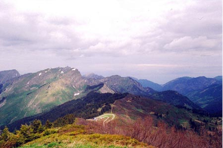 Col de Bassachaux and Arete des Fours