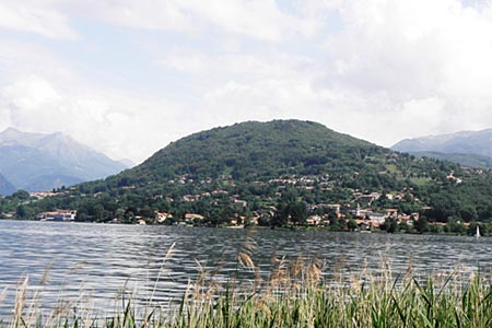 Pettenasco & Monte Barro from the shores of Lake Orta
