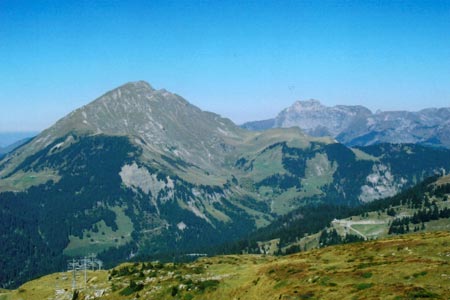 Mont de Grange from Plan de Chesery