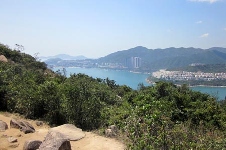 View towards Stanley and Lamma island
