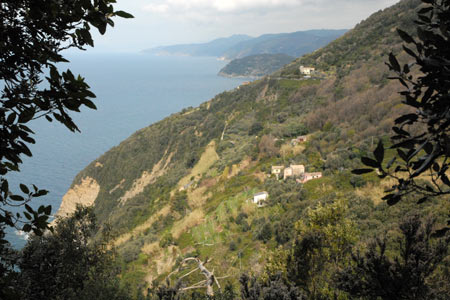 Between Levanto and Monterosso
