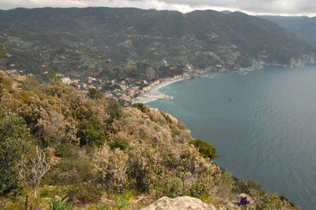 Descending to Monterosso
