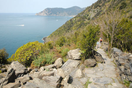 The end of the climb out of Vernazza
