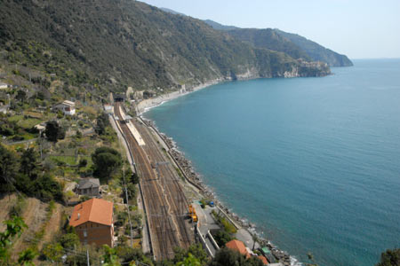 Looking south from Corniglia
