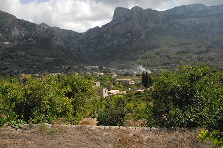 View across the valley below Fornalutx
